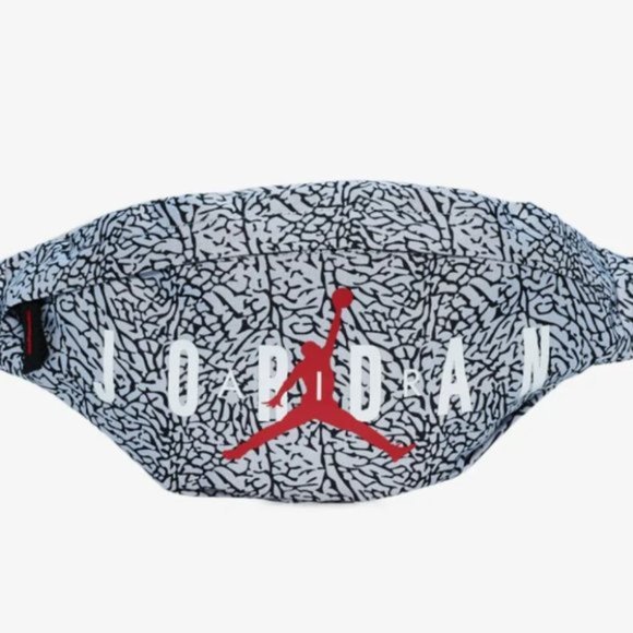 Nike Air Jordan Fanny Pack Hip Waist Belt Crossbody Bag Elephant Print MSRP $55 - Picture 2 of 12
